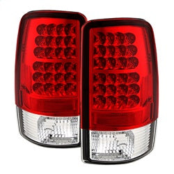 Spyder Auto 5001542 LED Tail Lights - Red Clear