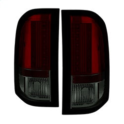 Spyder Auto 5001801 LED Tail Lights - Red Smoke