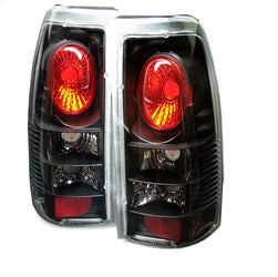 Spyder Auto 5001986 Euro Style Tail Lights - Black