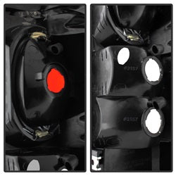 Spyder Auto 5001993 Euro Style Tail Lights - Chrome