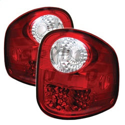 Spyder Auto 5003423 LED Tail Lights - Red Clear