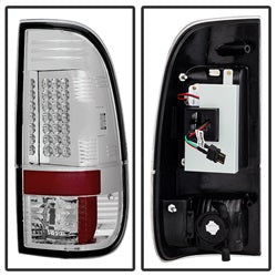 Spyder Auto 5003904 LED Tail Lights - Chrome
