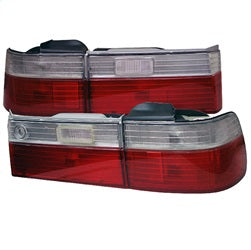 Spyder Auto 5004062 Euro Style Tail Lights - Red Clear
