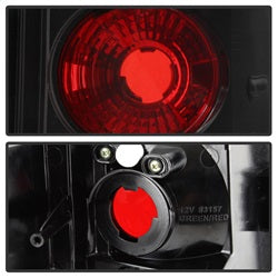 Spyder Auto 5005502 Euro Style Tail Lights - Black