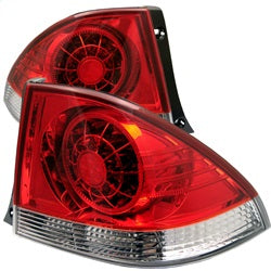 Spyder Auto 5005823 LED Tail Lights - Red Clear