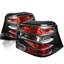 Spyder Auto 5008343 Euro Style Tail Lights - Black