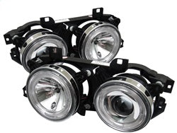 Spyder Auto 5008732 Projector Headlights - LED Halo - Chrome