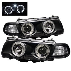 Spyder Auto 5008862 Projector Headlights - LED Halo - Black