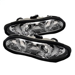 Spyder Auto 5009241 Projector Headlights - LED Halo - Chrome