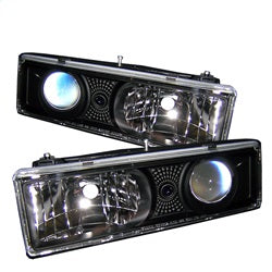 Spyder Auto 5009289 Projector Headlights - Black