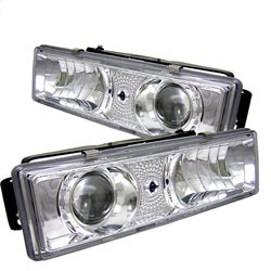 Spyder Auto 5009296 Projector Headlights - Chrome