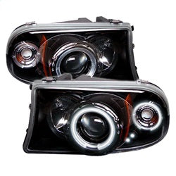Spyder Auto 5009807 Projector Headlights - CCFL Halo - Black