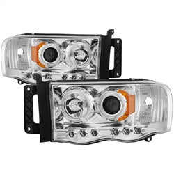 Spyder Auto 5009982 Projector Headlights - LED Halo - Chrome