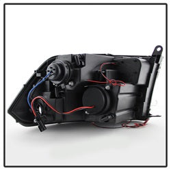 Spyder Auto 5010032 Projector Headlights - LED Halo - Black
