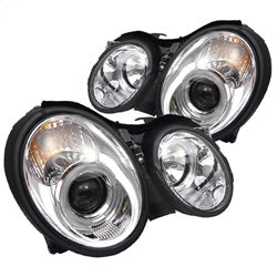 Spyder Auto 5011183 Projector Headlights - LED Halo - Chrome