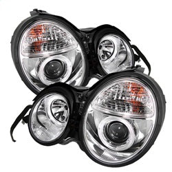 Spyder Auto 5011282 Projector Headlights - LED Halo - Chrome
