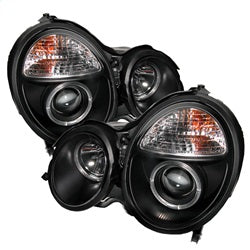 Spyder Auto 5011299 Projector Headlights - LED Halo - Black