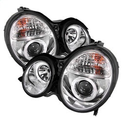 Spyder Auto 5011305 Projector Headlights - LED Halo - Chrome