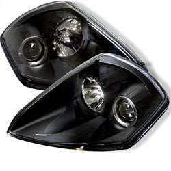 Spyder Auto 5011374 Projector Headlights - LED Halo - Black