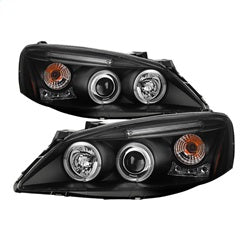 Spyder Auto 5011596 Projector Headlights - LED Halo - Black