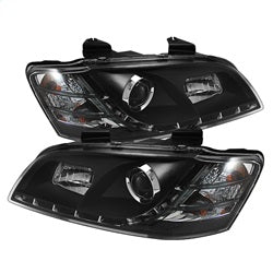 Spyder Auto 5011626 Projector Headlights - DRL - Black