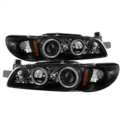 Spyder Auto 5011695 Projector Headlights - CCFL Halo - Black