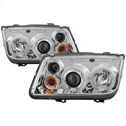 Spyder Auto 5012265 Projector Headlights - LED Halo - Chrome