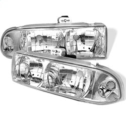 Spyder Auto 5012432 Crystal Headlights - Chrome