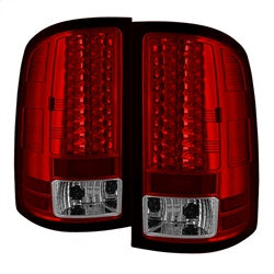 Spyder Auto 5014955 LED Tail Lights - Red Clear