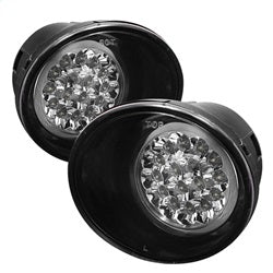 Spyder Auto 5015747 LED Fog Lights w/Switch - Clear
