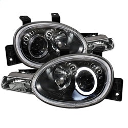 Spyder Auto 5017420 Projector Headlights - LED Halo - Black