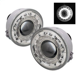 Spyder Auto 5021304 Halo Projector Fog Lights w/Switch - Clear