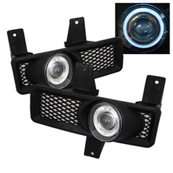 Spyder Auto 5021328 Halo Projector Fog Lights w/Switch - Clear