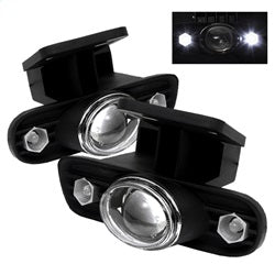 Spyder Auto 5021458 LED Projector Fog Lights w/Switch - Clear