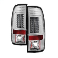 Spyder Auto 5029126 LED Tail Lights - Version 2 - Chrome