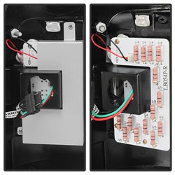 Spyder Auto 5029126 LED Tail Lights - Version 2 - Chrome