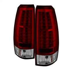 Spyder Auto 5032478 LED Tail Lights - Red Clear