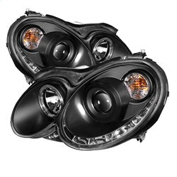 Spyder Auto 5038036 Projector Headlights - LED Halo - DRL - Black