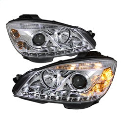 Spyder Auto 5042255 Projector Headlights - DRL - Chrome