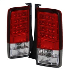 Spyder Auto 5042750 LED Tail Lights - Version 2 - Red Clear