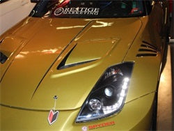 Spyder Auto 5064738 Projector Headlights - DRL - Black