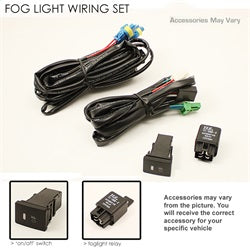 Spyder Auto 5071705 OEM Fog Lights W/Switch - Smoke