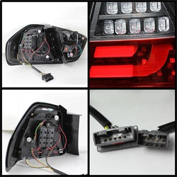Spyder Auto 5071958 LED Tail Lights - Black