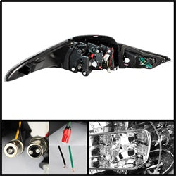 Spyder Auto 5072788 LED Tail Lights - Black