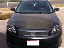 Spyder Auto 5073303 Projector Headlights - LED Halo - Black