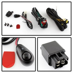 Spyder Auto 5077776 Fog Light w/Switch - Clear