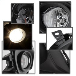 Spyder Auto 5077790 OEM Fog Light with Switch- Clear