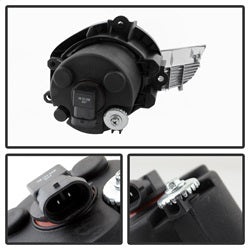 Spyder Auto 5077899 OEM Fog Light with Switch - Clear