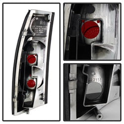 Spyder Auto 5077974 Euro Style Tail Lights - Black Smoke