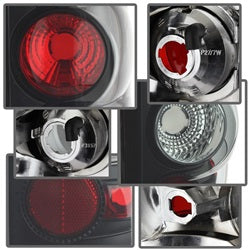 Spyder Auto 5078018 Euro Style Tail Lights - Black Smoke